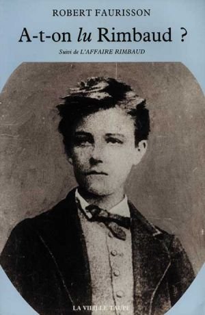 Couverture : A-t-on lu Rimbaud ? (1991)