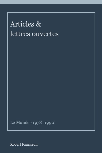 Corpus de presse (1978–1990)